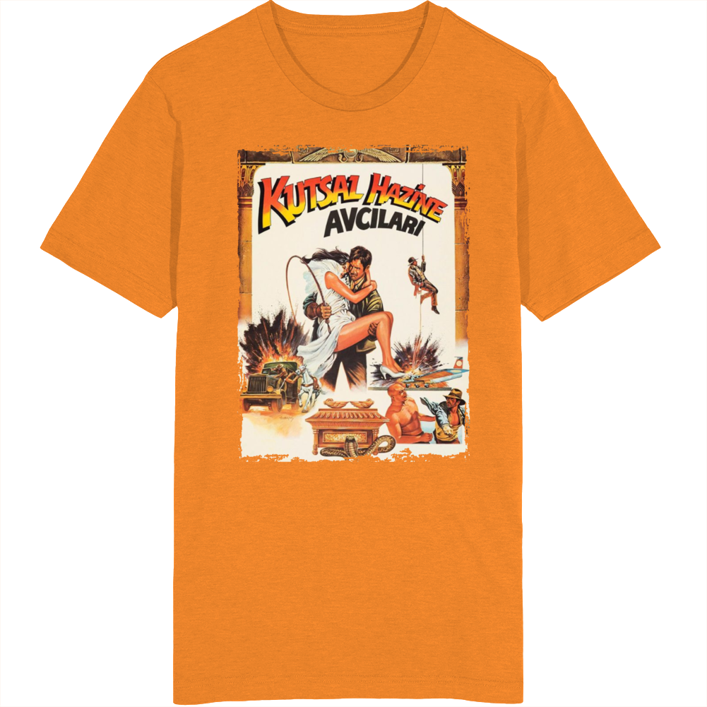 Indiana Jones Raiders Lost Ark Turkish T Shirt