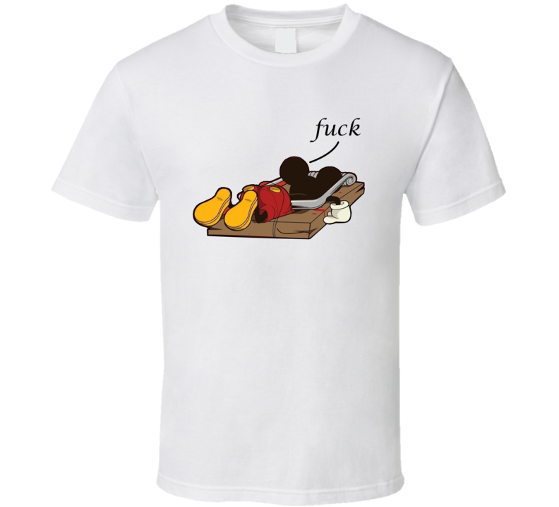 Mickey Stuck In Mouse Trap Fuck T Shirt