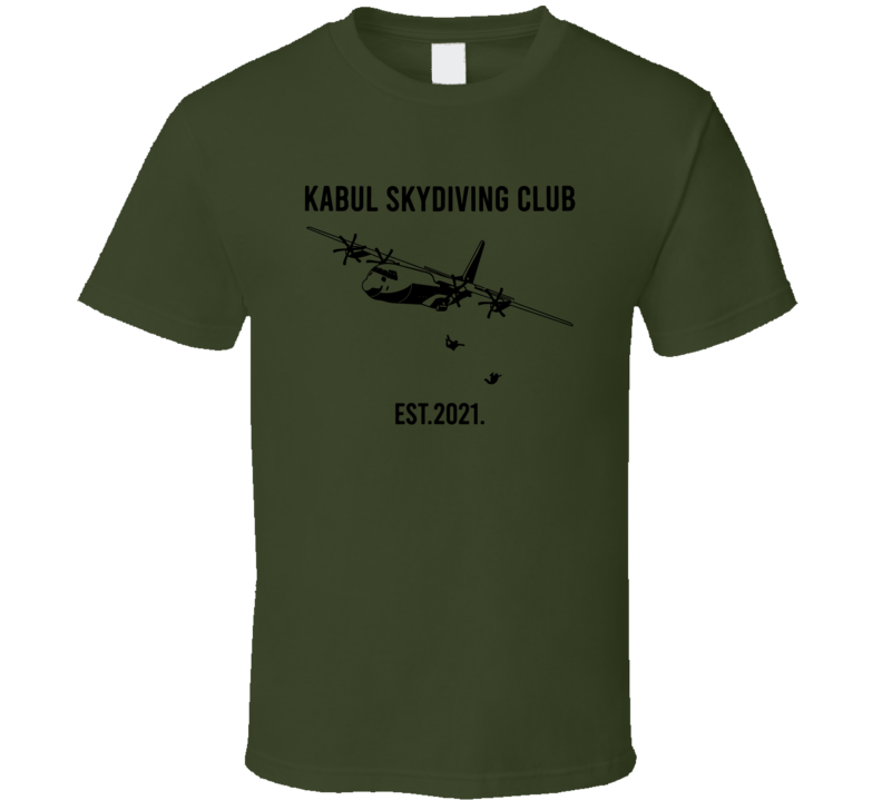 Kabul Skydiving Club T Shirt