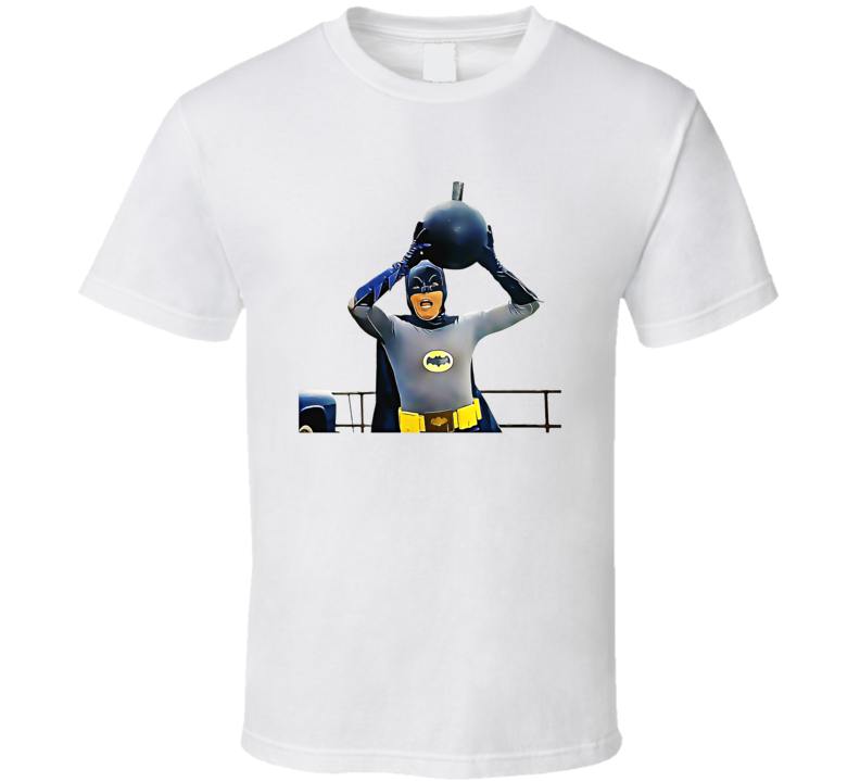 Batman Bomb Adam West T Shirt