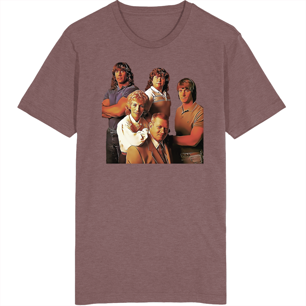 Von Erich Family Wrestling T Shirt Von Erich Family Wrestling T Shirt