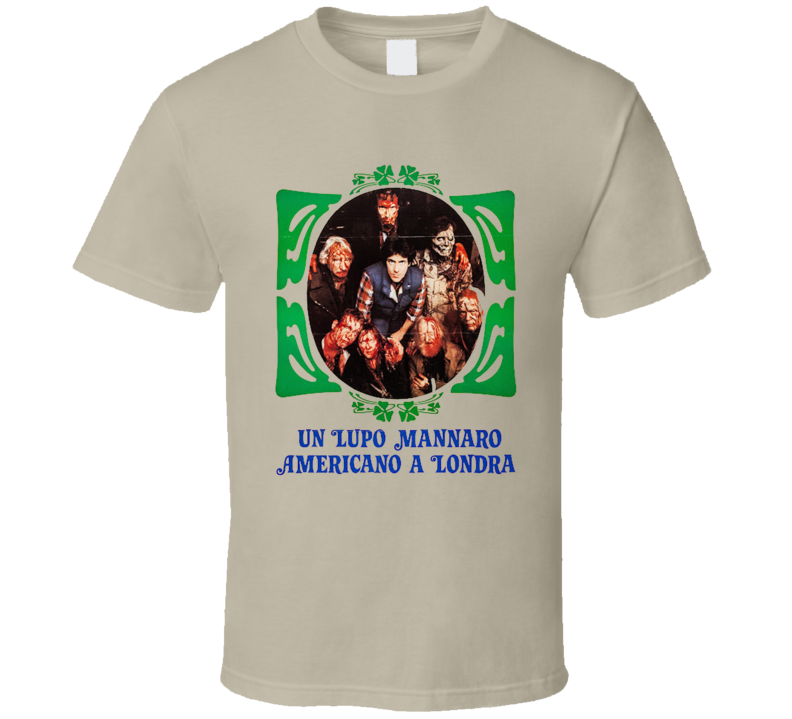 An American Werewolf In London Italian T Shirt