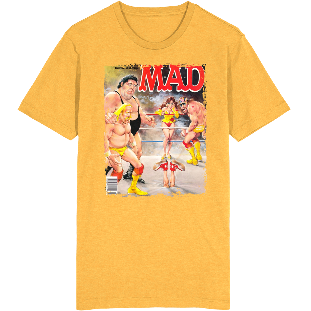 Mad Magazine Wrestling Issue T Shirt Mad Magazine Wrestling Issue T Shirt