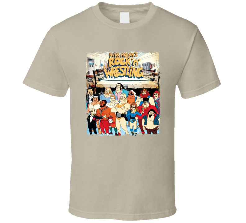 Hulk Hogan's Rock 'n Wrestling T Shirt Hulk Hogan's Rock 'n Wrestling T Shirt
