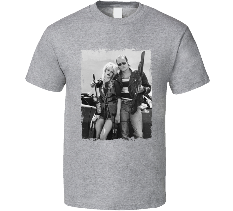 Woody Harrelson Juliette Lewis Movie T Shirt