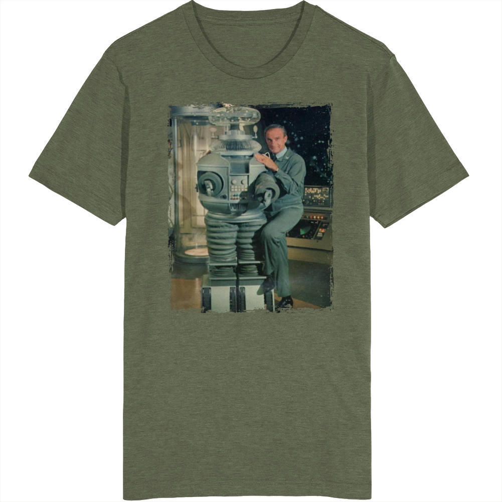 Lost In Space 60s Robot Dr Zachary Smith T Shirt