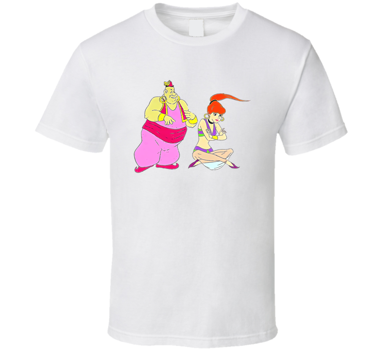 Jeannie And Babu Cartoon T Shirt