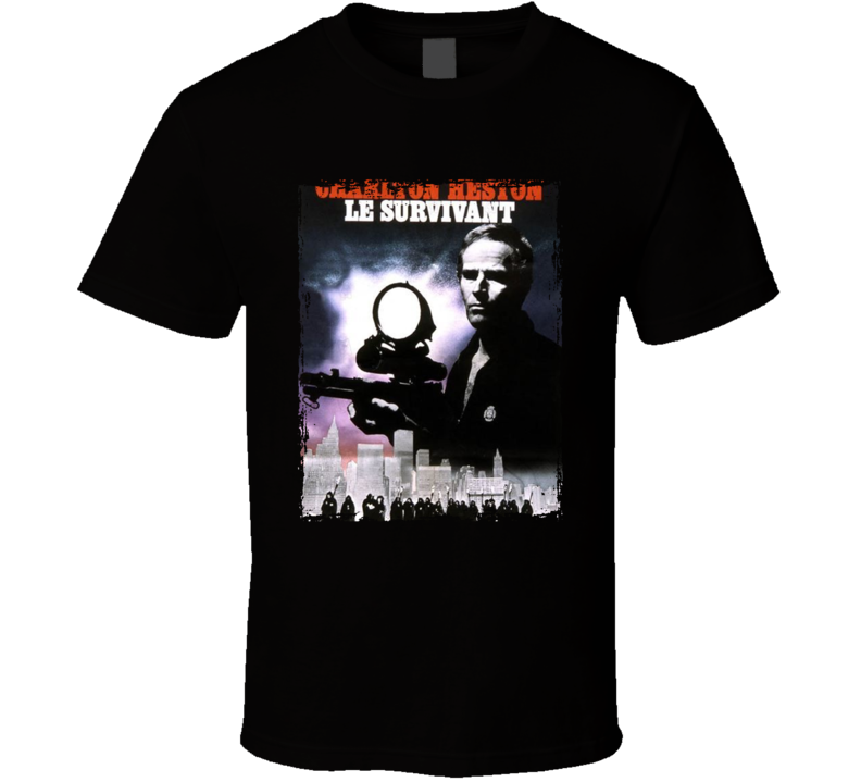 The Omega Man Le Survivant French T Shirt