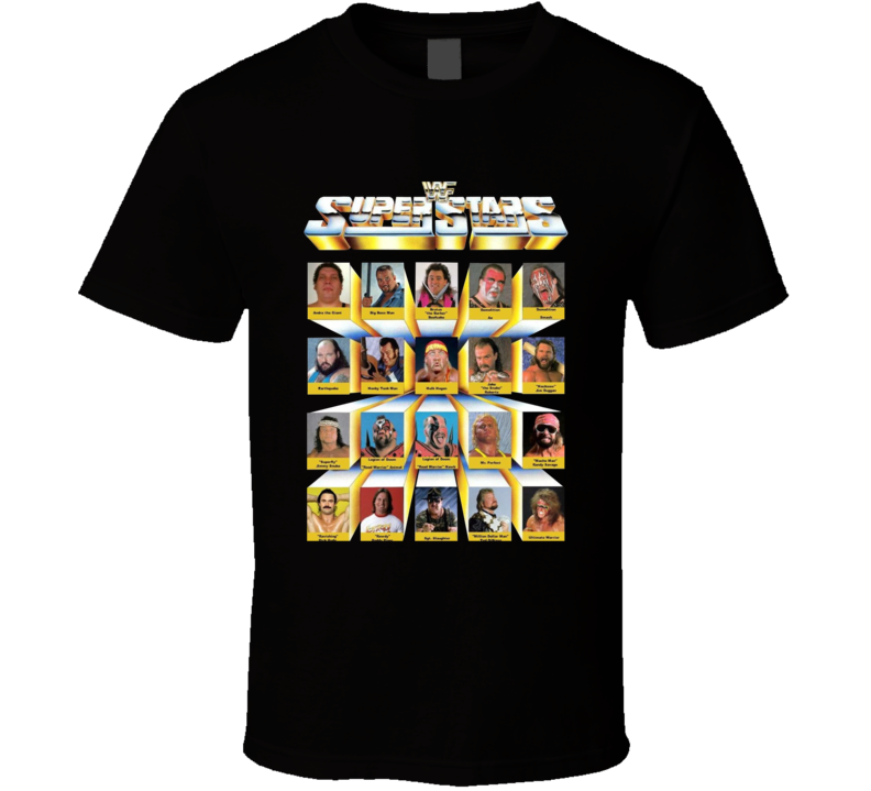 Wwf Superstars Wrestling T Shirt Wwf Superstars Wrestling T Shirt