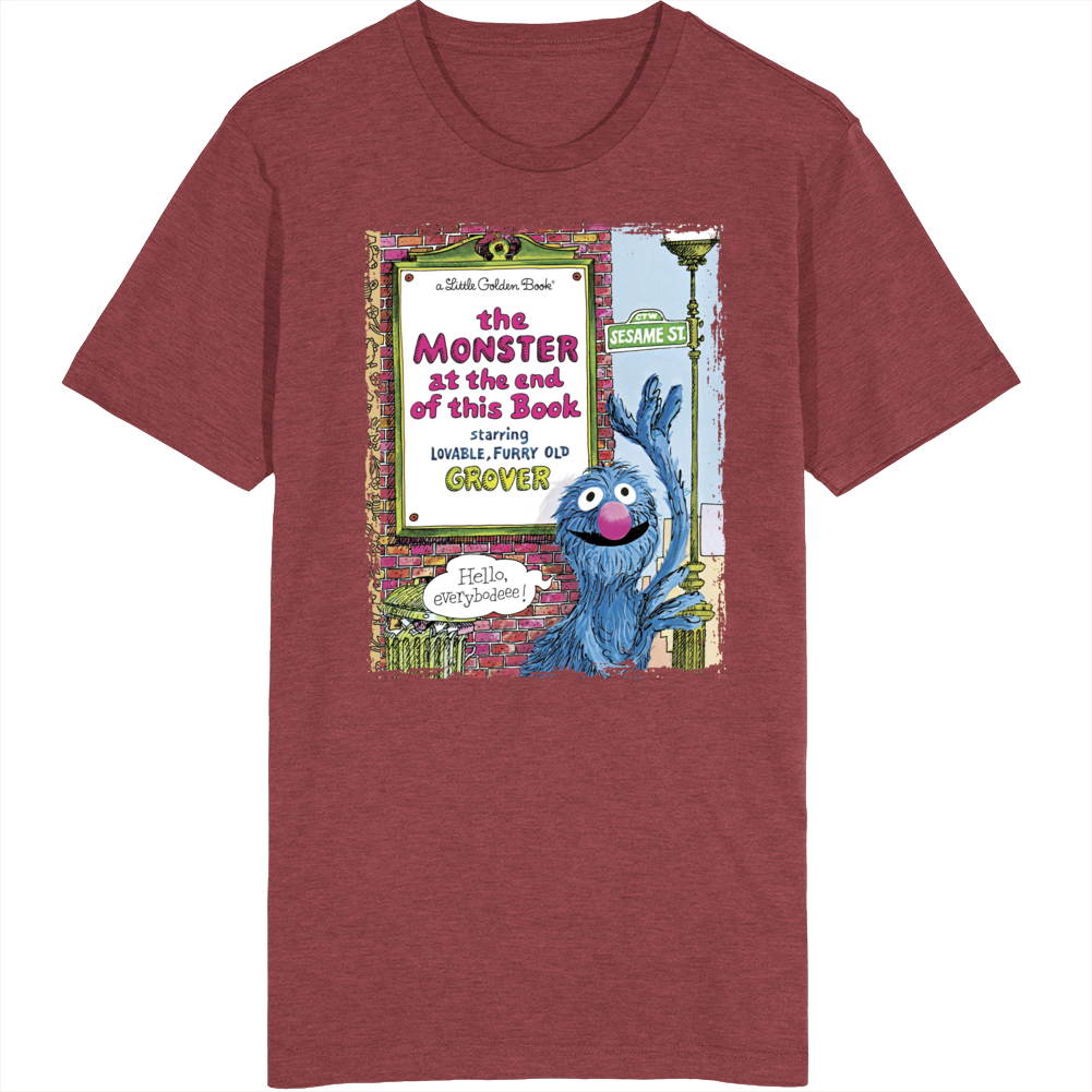 The Monster At The End Of This Book Grover T Shirt