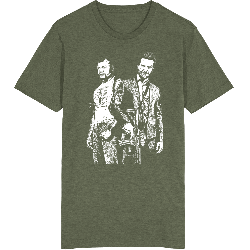 The A Team Bradley Cooper Quinton Jackson T Shirt