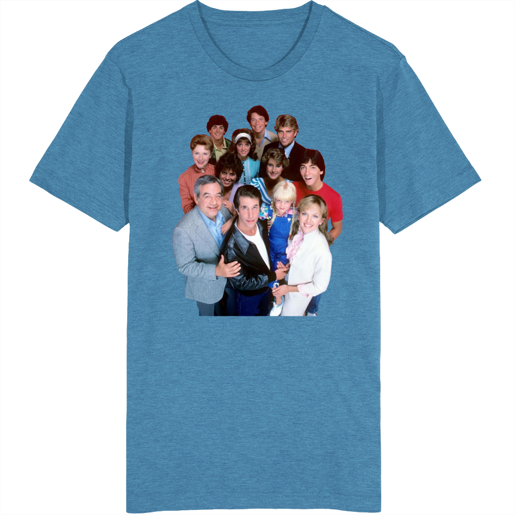 Happy Days Cast Photo T Shirt