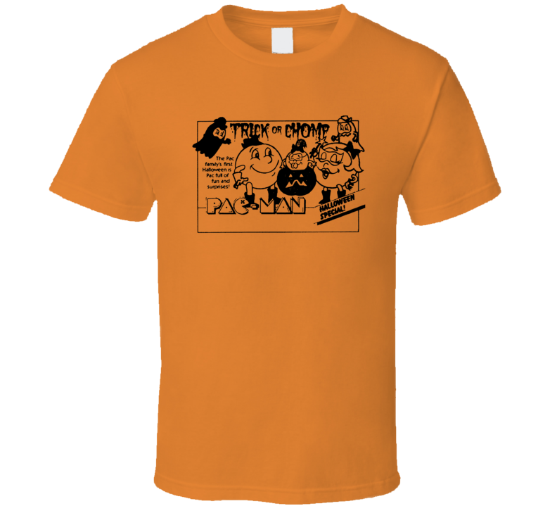 Pac-man Trick Or Chomp T Shirt