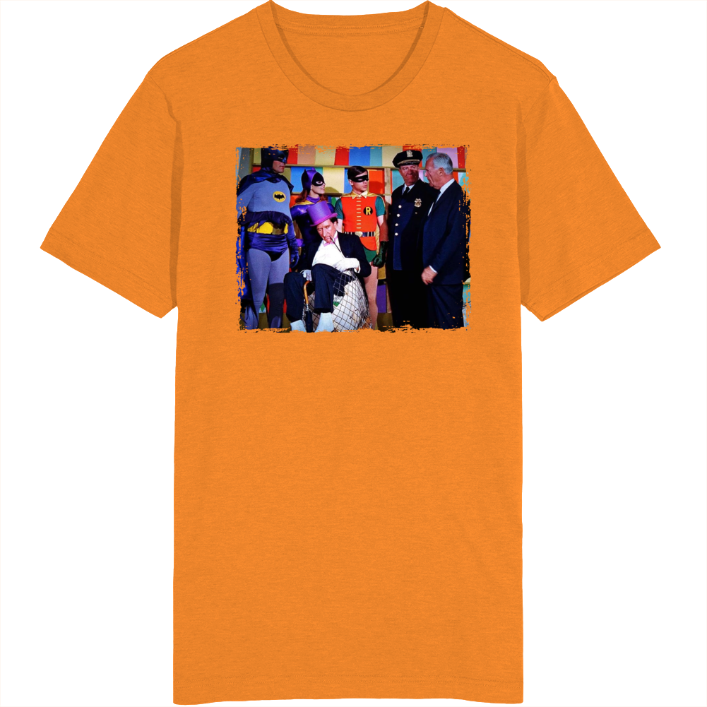 Batman And Robin Catch Penquin 60s Tv T Shirt