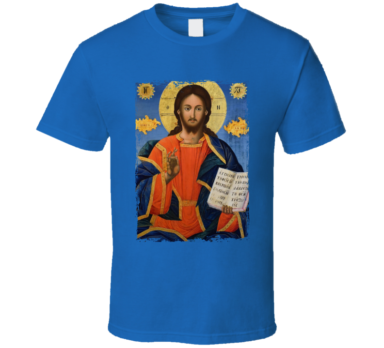 Jesus Christ Religious Icon T Shirt