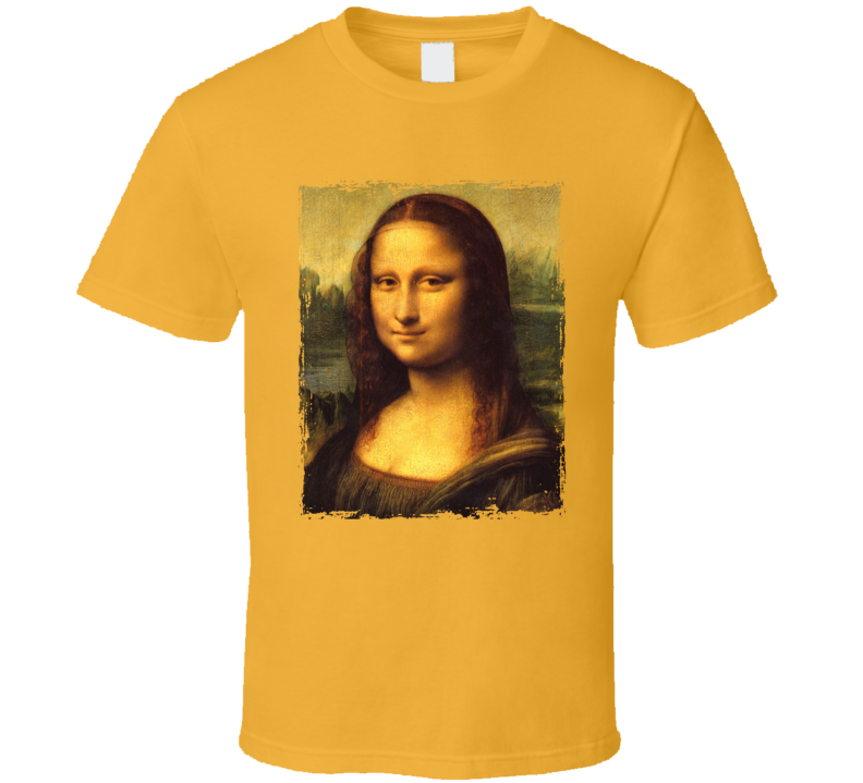 Mona Lisa Painting T Shirt