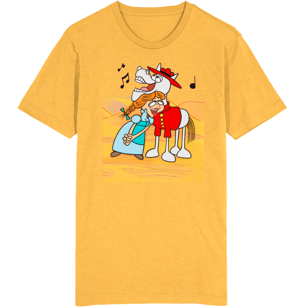 Dudley Do-right Nell And Horse T Shirt