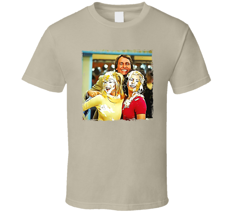 Three's Company Cake Fight T Shirt