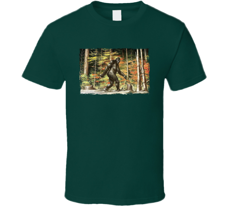 Sasquatch Big Foot T Shirt