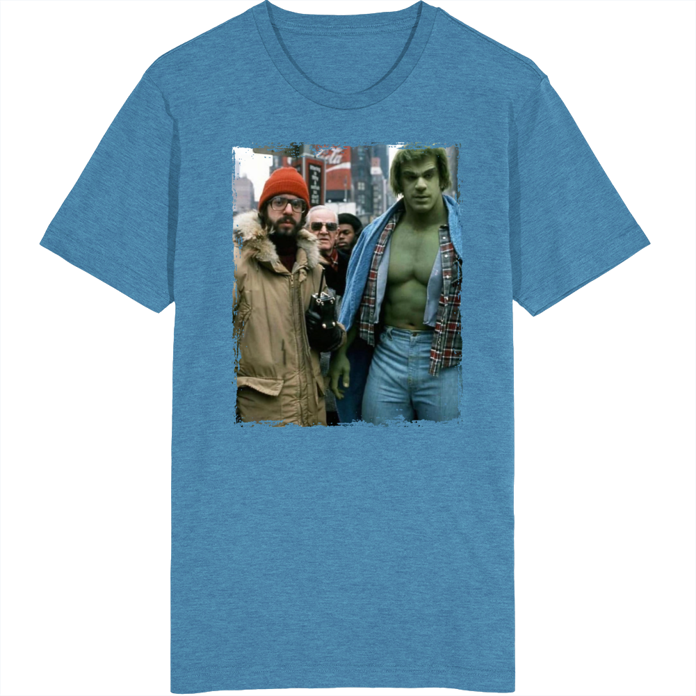 Lou Ferrigno The Incredible Hulk On Set T Shirt