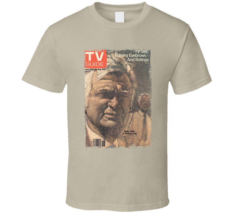 Barnaby Jones Tv Guide Cover T Shirt