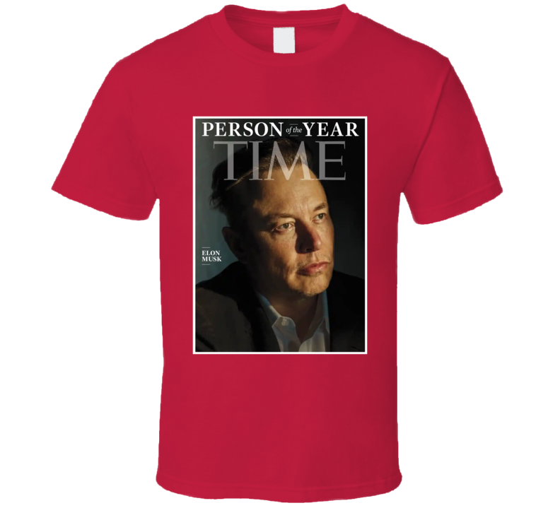 Elon Musk Time Person Of The Year Cover T Shirt