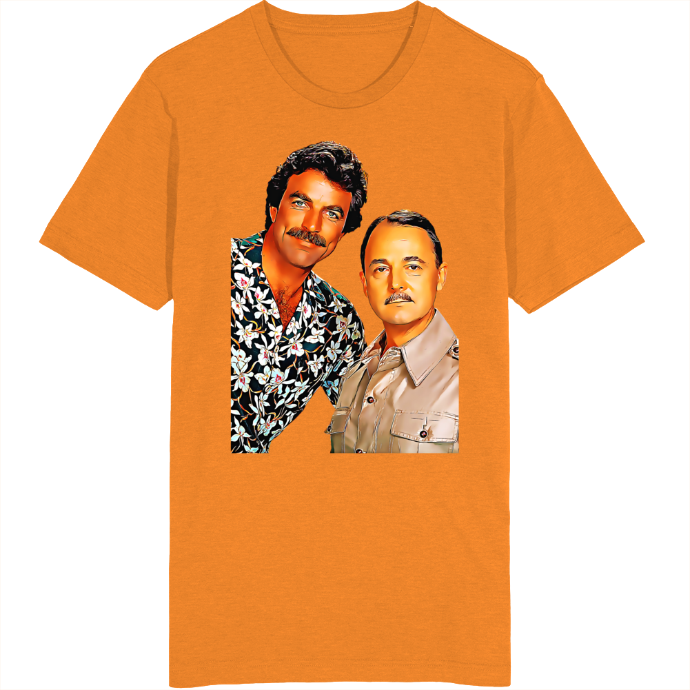 Magnum Pi Selleck Hillerman Tv T Shirt