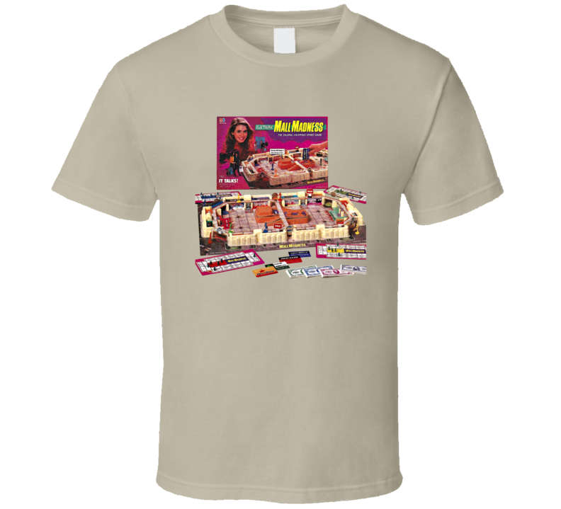 Mall Madness 80s Board Game T Shirt