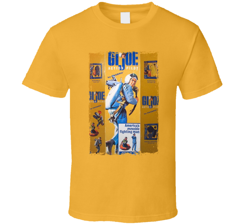 Gi Joe Action Pilot Toy Packaging T Shirt