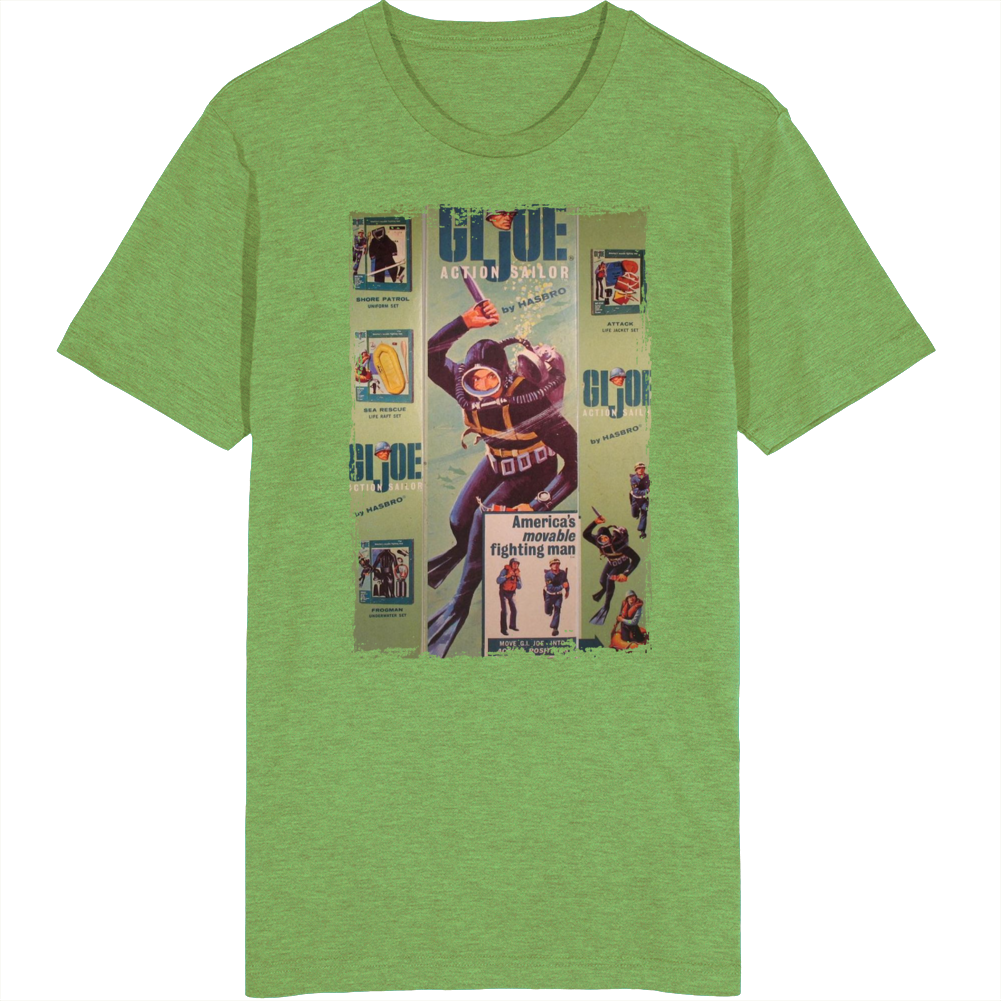 Gi Joe Action Sailor Toy Packaging T Shirt