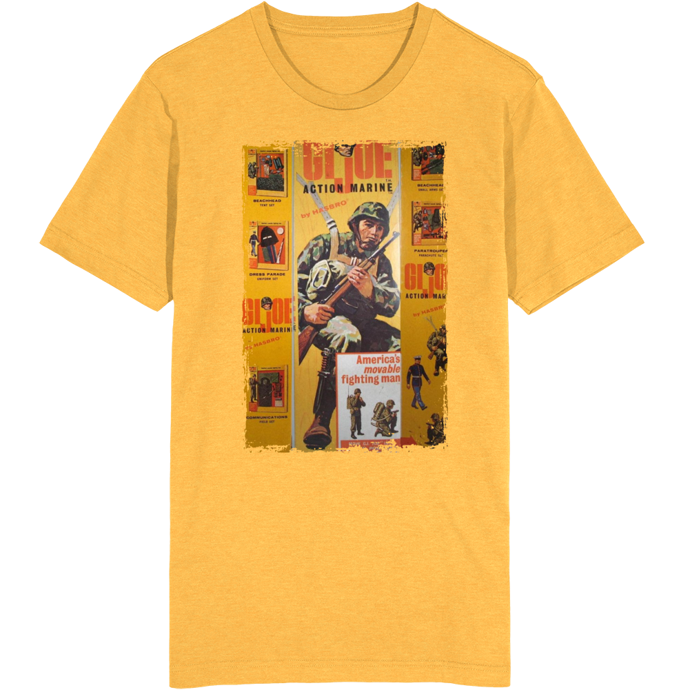 Gi Joe Action Marine Toy Packaging T Shirt