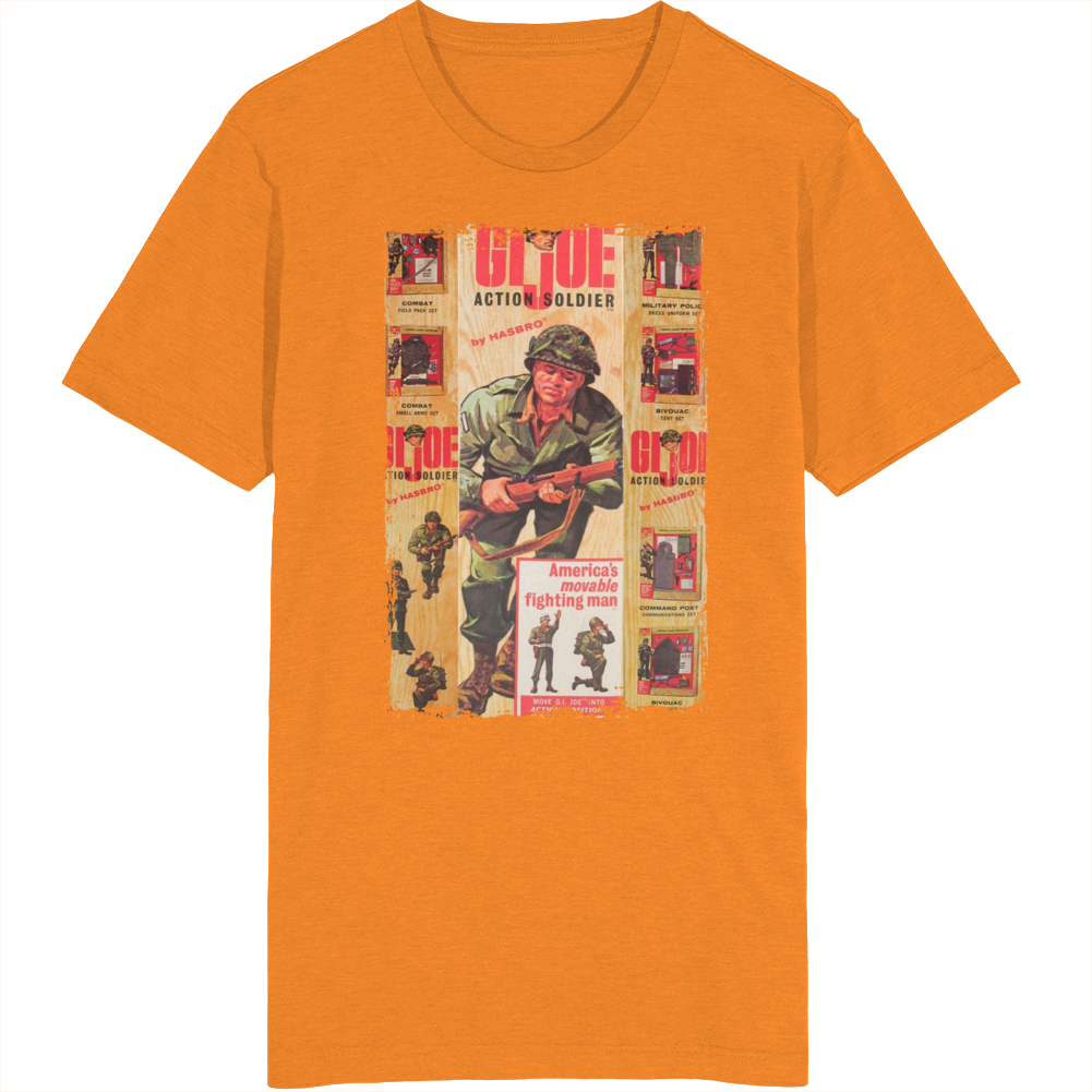 Gi Joe Action Soldier Toy Packaging T Shirt