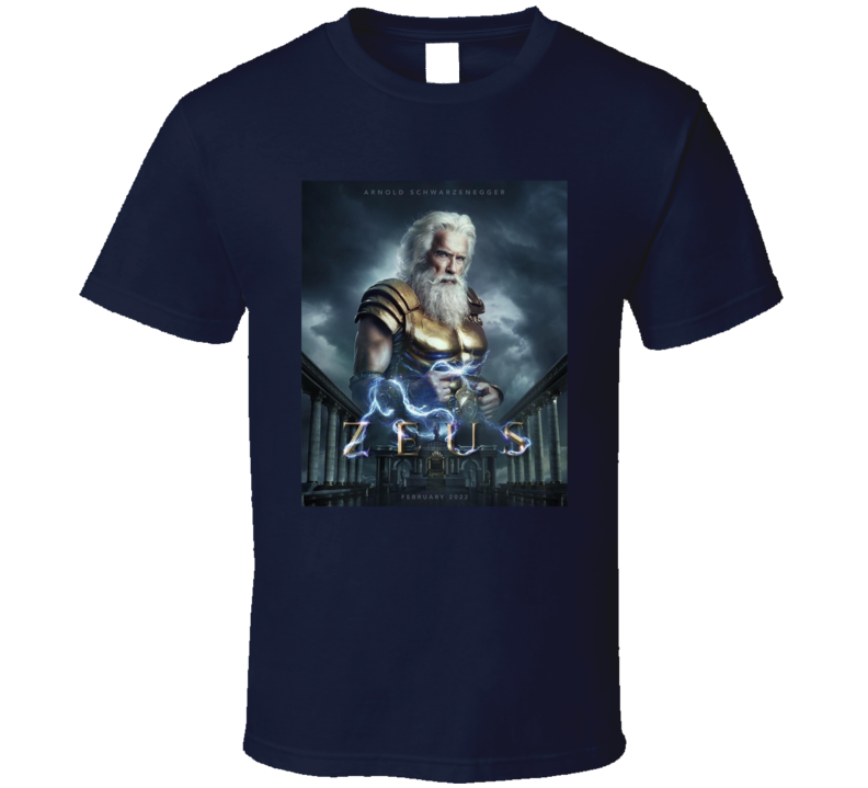 Zeus Arnold Schwarzenegger Movie T Shirt