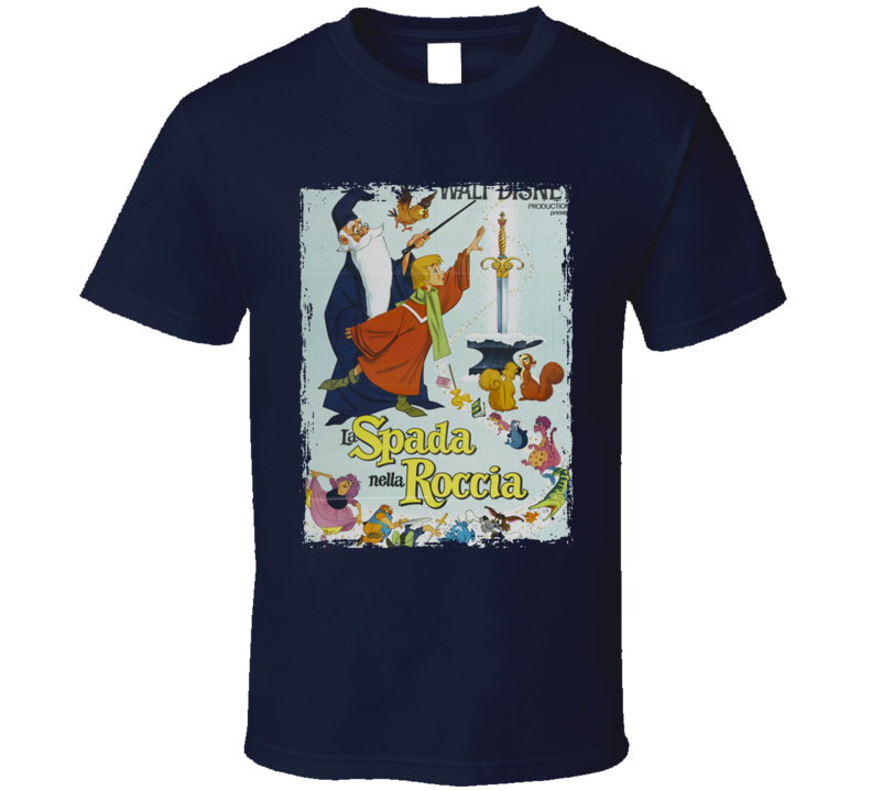 The Sword In The Stone Italian T Shirt