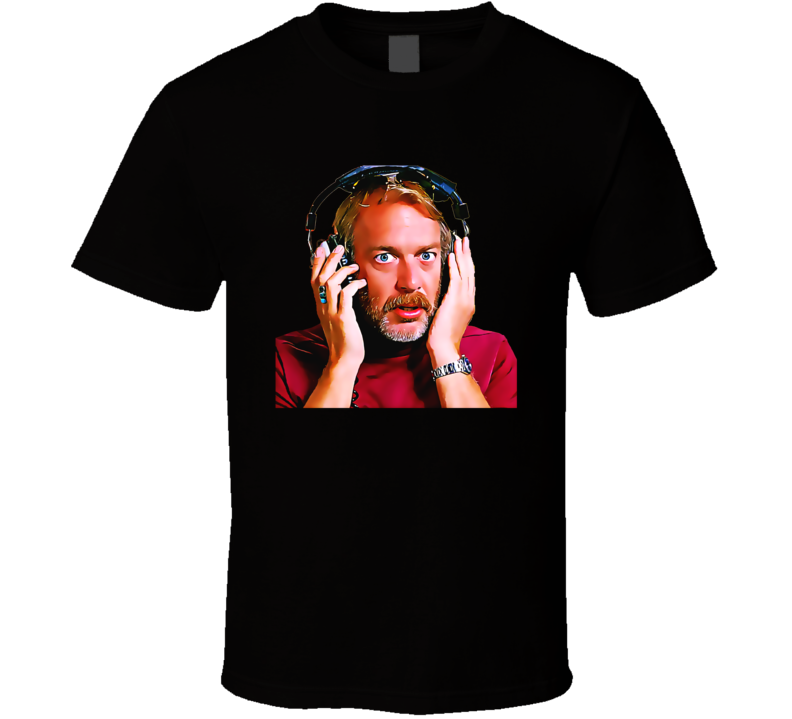 Howard Hesseman Dr Johnny Fever Wkrp In Cincinnati Tv T Shirt