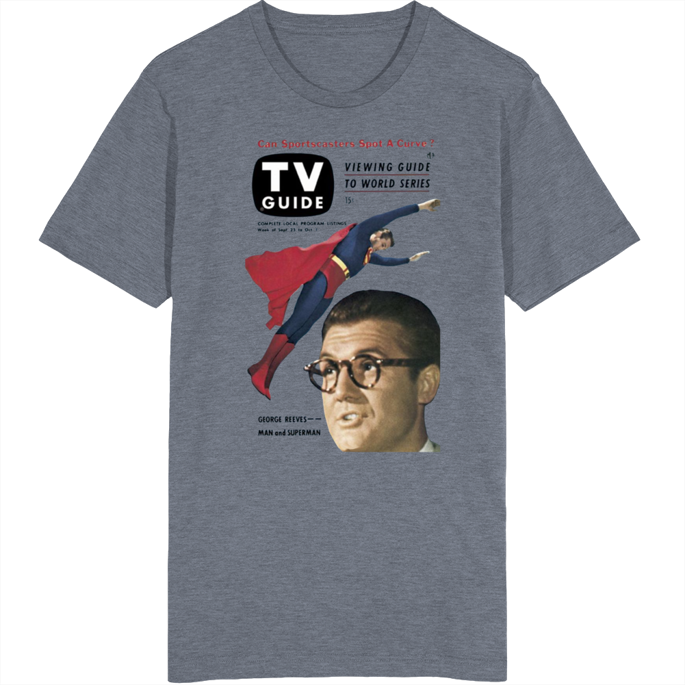 Superman Tv Magazine Cover T Shirt