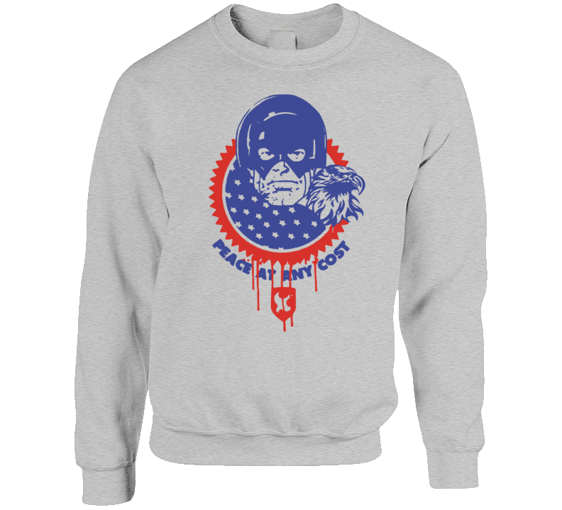 Peacemaker Peace At Any Cost Crewneck Sweatshirt