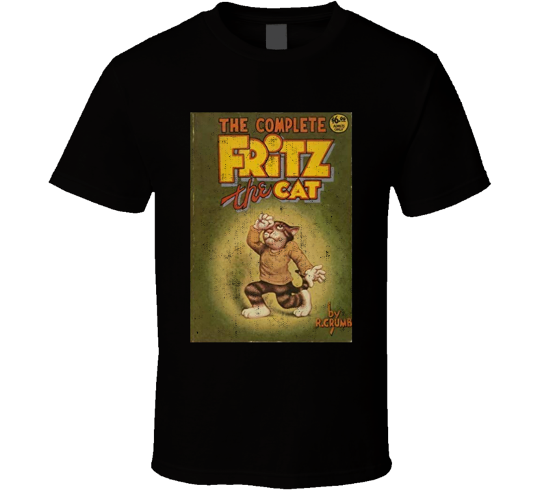 The Complete Fritz The Cat 60s Comic Strip Book T Shirt