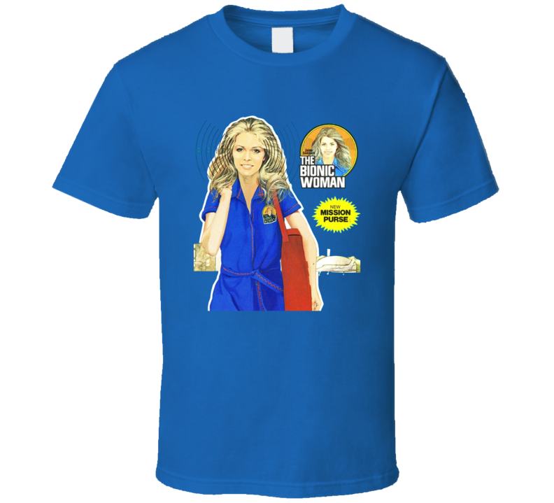 The Bionic Woman Mission Purse T Shirt