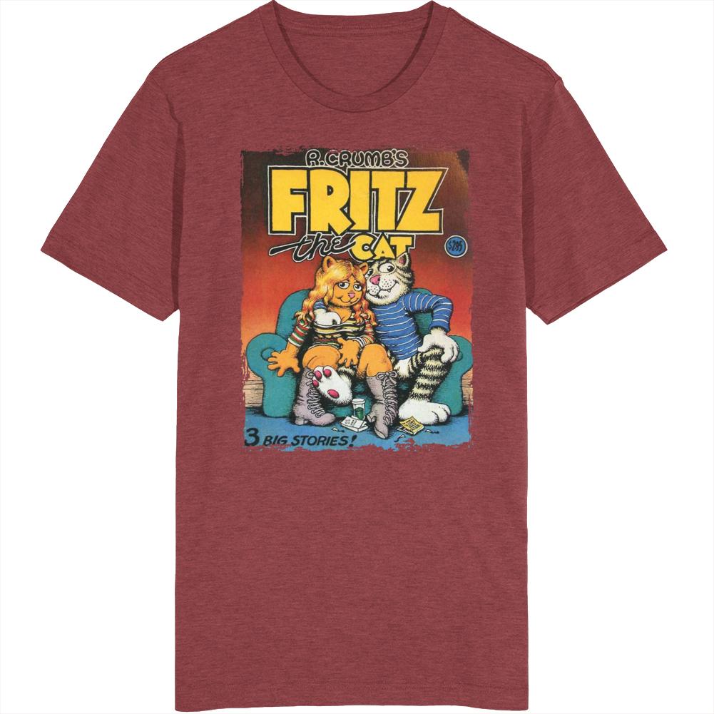 Fritz The Cat Adult Book T Shirt