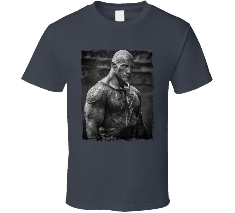 Black Adam Dwayne Johnson Movie T Shirt