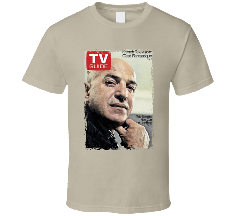 Kojak Tv Magazine Cover T Shirt