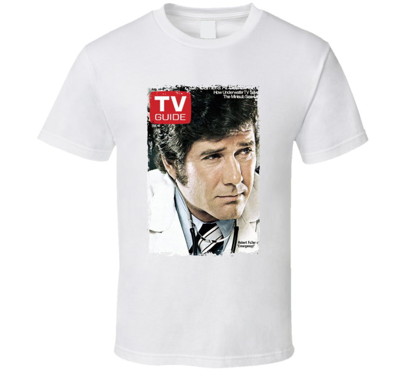 Emergency Robert Fuller Tv Magazine Cover T Shirt