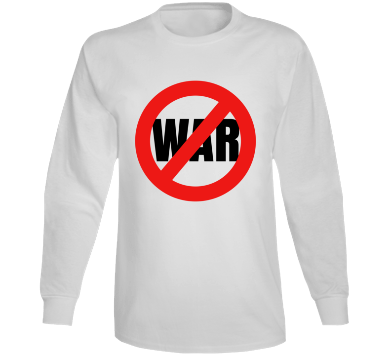 No War Ukraine Supporter Long Sleeve T Shirt