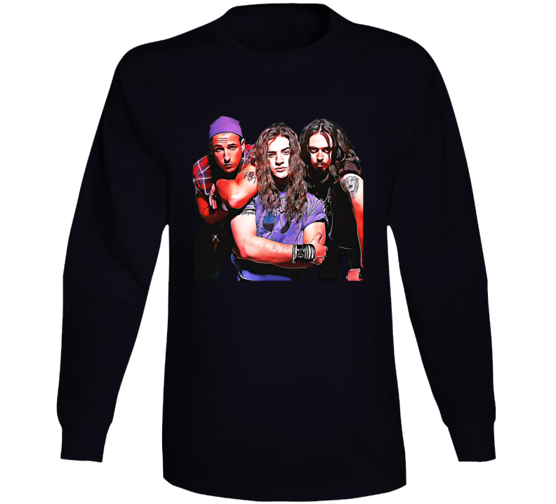 Airheads Movie Sandler Fraser Buscemi Long Sleeve T Shirt