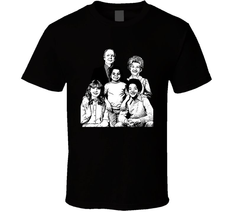 Diff'rent Strokes Cast Photo T Shirt