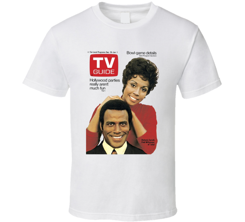 Julia Diahann Carroll Tv Magazine Cover T Shirt