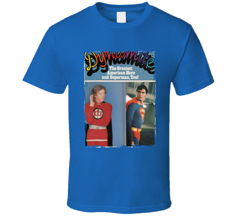 The Greatest American Hero Superman Dynamite Magazine T Shirt