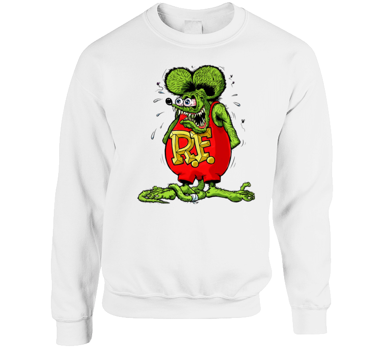 Rat Fink Hot Rod Character Crewneck Sweatshirt