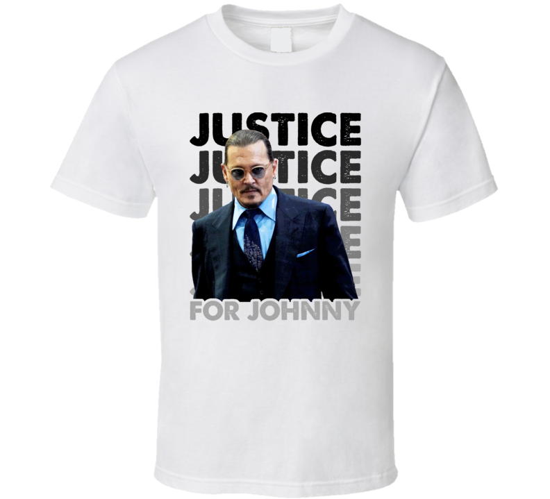 Justice For Johnny Depp T Shirt